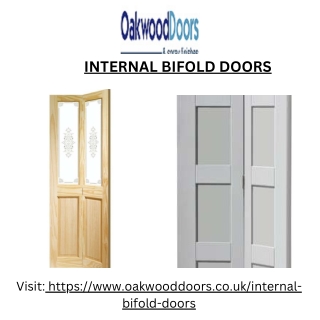 Internal Bifold Doors