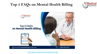 Top 5 FAQs on Mental Health Billing