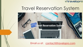 Travel Reservation System