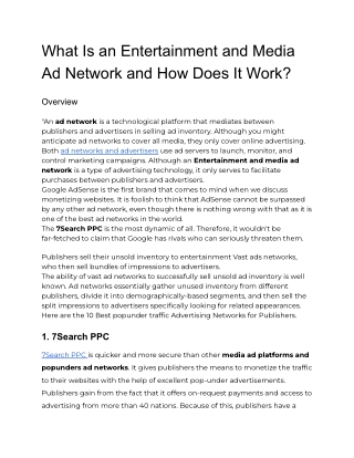 What Is an Entertainment and Media Ad Network and How Does It Work (1)