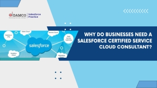 Why Do Businesses Need a Salesforce Certified Service Cloud Consultant?