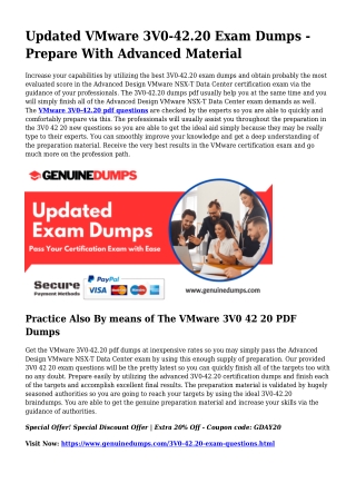 3V0-42.20-pdf-dumps
