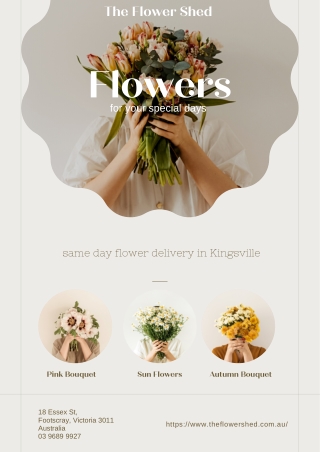 same day flower delivery in Kingsville