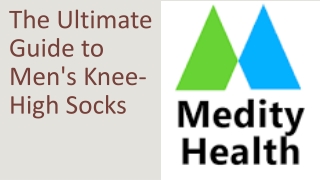 The Ultimate Guide to Men's Knee-High Socks