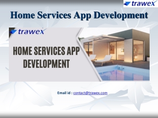 Home Services App Development