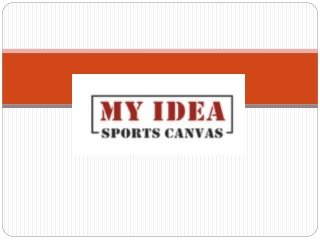 My Idea Sports Canvas June 2023