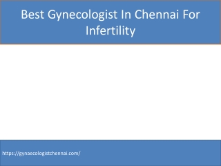 gynecologist specialist in Chennai