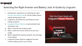 The Ultimate Guide: Buy the Best Inverter and Battery Jodi for your home