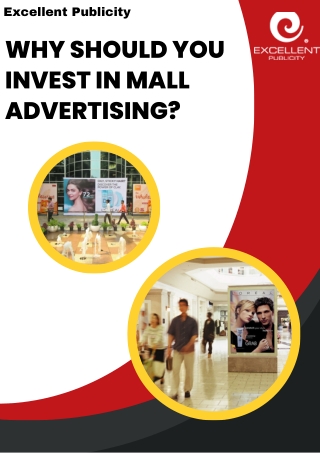 Mall advertising - Excellent Publicity