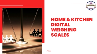 Home & Kitchen Digital weighing Scales