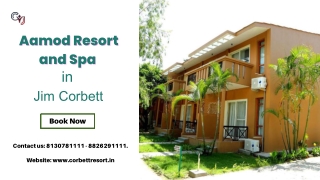 Resort in Jim Corbett | Aamod Resort and Spa in Jim Corbett