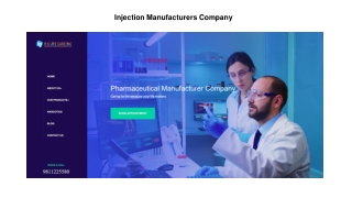 Injection Manufacturers Company