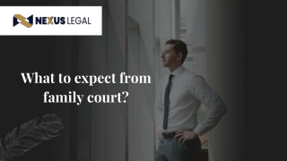 What to expect from family court_