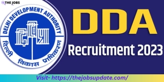 DDA Recruitment Notice 2023  Thejobsupdate