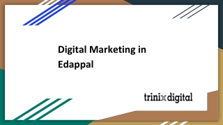 Advertising & Marketing Agency in Edappal