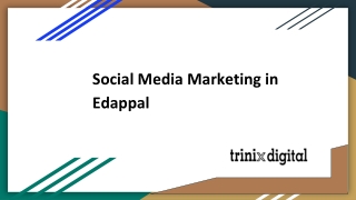Social Media Marketing Agencies in Edappal