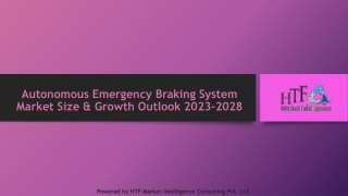 Autonomous Emergency Braking System Market Size & Growth Outlook 2023-2028