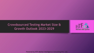 Crowdsourced Testing Market Size & Growth Outlook 2023-2029