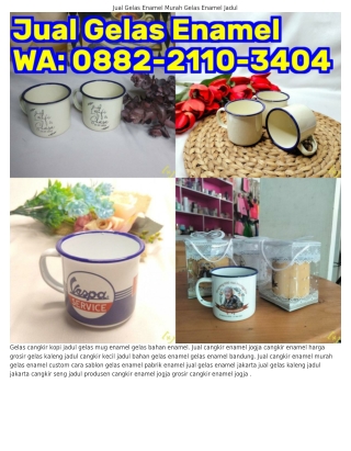 ౦882·2ll౦·ЗԿ౦Կ (WA) Gelas Stainless Jadul Cangkir Kopi Ayam Jago