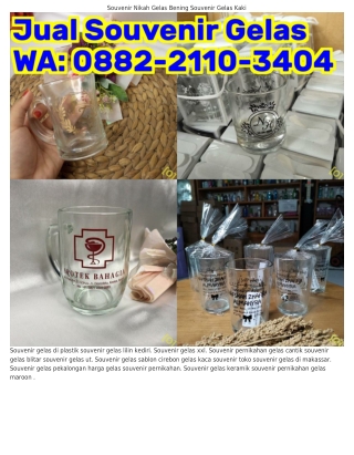 088ᒿ–ᒿll0–ᣮԿ0Կ (WA) Souvenir Gelas Indonesia Souvenir Pernikahan Gelas Wine