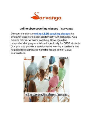 online cbse coaching classes