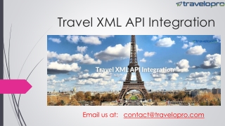 Travel XML API Integration