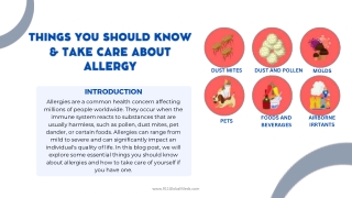 10 Things You Should Know & Take Care About Allergy