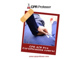 A Perfect AED Pro Certification