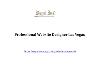 Professional Website Designer Las Vegas