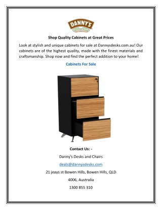 Shop Quality Cabinets at Great Prices