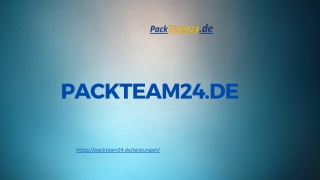 Gabelstaplerfahrer Hamburg | Packteam24.de