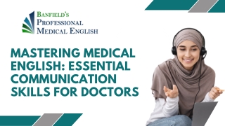 Mastering Medical English Essential Communication Skills for Doctors