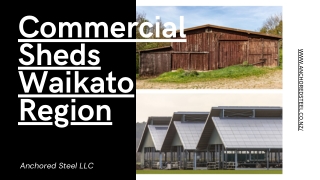 Commercial Sheds Waikato Region