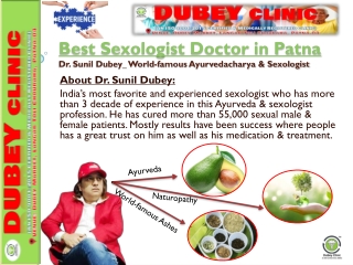 About Best Sexologist in Patna, Bihar - Dr. Sunil Dubey