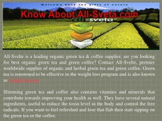 Know About All-Sveta.com