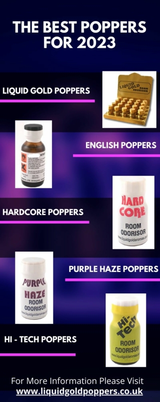 Premium Quality UK Poppers