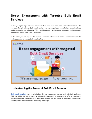 _Boost Engagement with Targeted Bulk Email Services