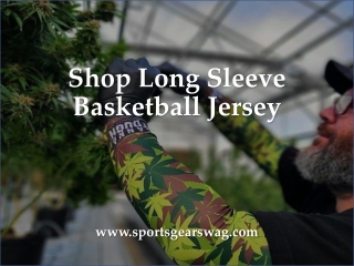 Shop Long Sleeve Basketball Jersey