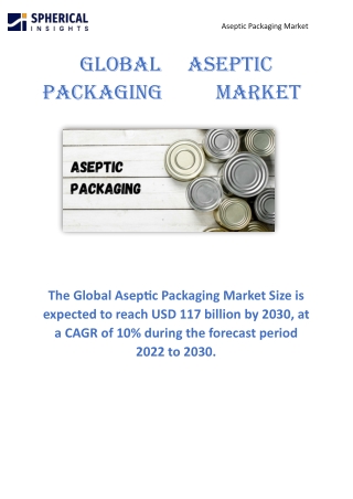 Aseptic Packaging Market