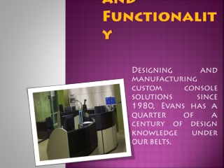 Control Room Solutions | Evans Online