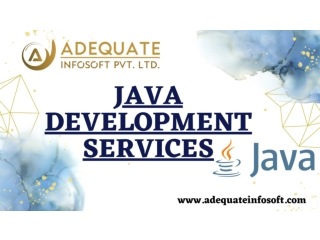 Unlock the power of Java with our expert development services, tailored to meet
