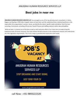 best jobs in near me