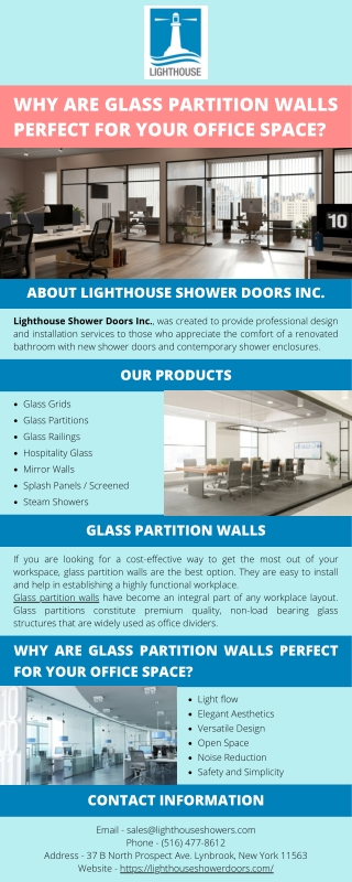 Why Are Glass Partition Walls Perfect For Your Office Space