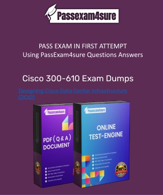 To get the best results, download the most recent PDF 300-610 Dumps.