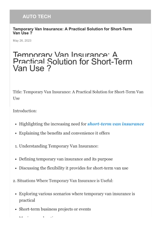 temporary-van-insurance-practical