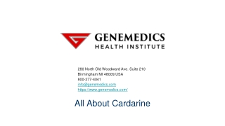 HEALTH LIBRARY Cardarine (GW-501516) PPT