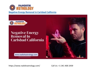 Best Negative Energy Removal In Carlsbad California