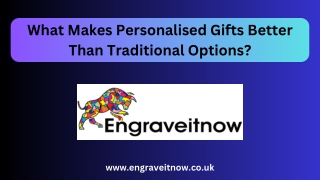 What Makes Personalised Gifts Better Than Traditional Options