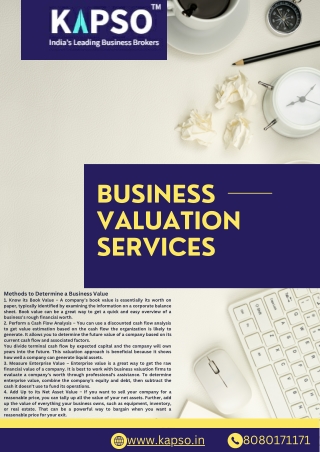 Business Valuation Services