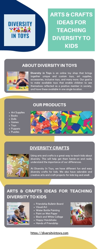 Arts & Crafts Ideas for Teaching Diversity to Kids